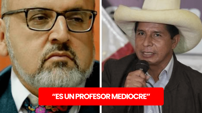 Beto Ortiz a Pedro Castillo desde México “Es un profesor mediocre de provincia”
