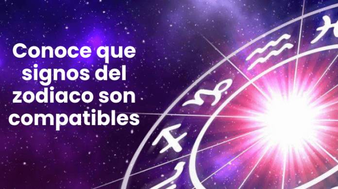 Conoce que signos del zodiaco son compatibles