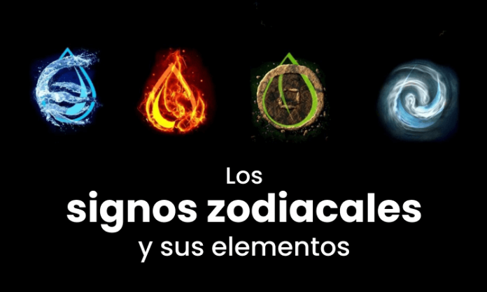 Los Signos zodiacales y sus elementos