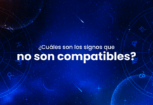 ¿Cuáles son los signos que no son compatibles?