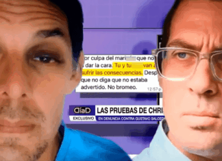 Exponen amenazas de Gustavo Salcedo a la esposa de Christian Rodríguez: “Tú y tu hijo van a sufrir las consecuencias”