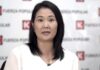 Keiko Fujimori asegura que, de llegar a la presidencia, se harán efectivas las detenciones pendientes, incluido Vladimir Cerrón