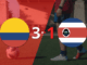 Colombia venció 3-1 a Costa Rica en amistoso internacional en el Campín: goles y resumen