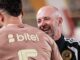 Javier Rabanal vive un emotivo reencuentro con los jugadores de Universitario antes del 2-1 sobre Cusco FC