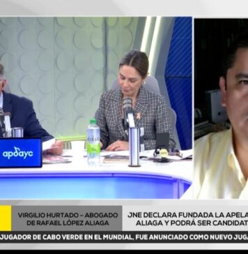 Abogado de López Aliaga: decisión de no asumir el escaño en el Senado no afecta la voluntad popular