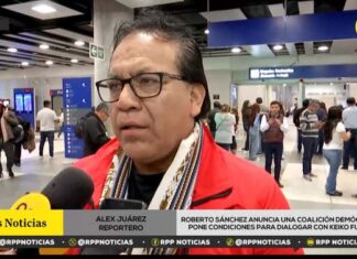 Roberto Sánchez condiciona el diálogo con Keiko Fujimori a la libertad de Pedro Castillo, la derogación de leyes «procrimen» y la investigación de muertes en el sur