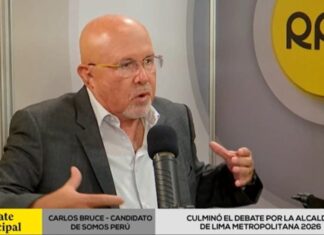 Carlos Bruce insiste en una policía municipal viable y prioriza corredores segregados tras debate por la alcaldía de Lima