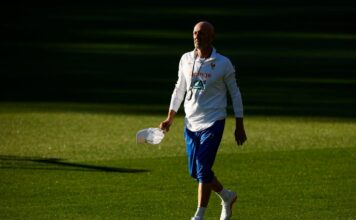 Zinedine Zidane completa su primer entrenamiento como nuevo entrenador de la Selección de Francia