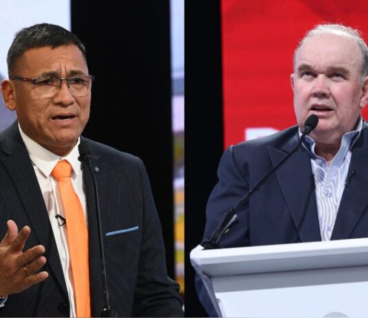 Samuel Daza (Fuerza Popular) denuncia ante el JNE a Rafael López Aliaga por presunta presión política
