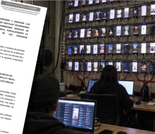 Proponen hasta 8 años de prisión para quienes operen o contraten «granjas de trolls» y «bots» en elecciones