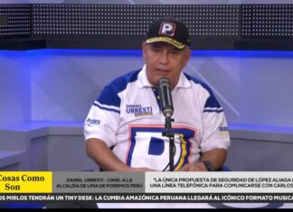 Daniel Urresti presenta plan de seguridad para Lima: «Vamos a construir cuatro megacomplejos policiales» y adquisición de mil patrulleros