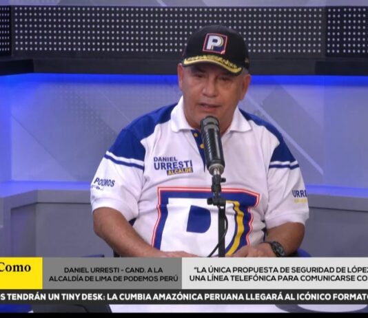 Daniel Urresti presenta plan de seguridad para Lima: «Vamos a construir cuatro megacomplejos policiales» y adquisición de mil patrulleros