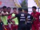 Airados reclamos de Sport Huancayo al árbitro Bruno Pérez tras la caída 2-0 ante Juan Pablo II en Chongoyape