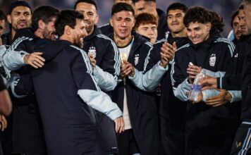Enzo Fernández emociona con su despedida a Lionel Messi: «Sos el ídolo de mi vida»